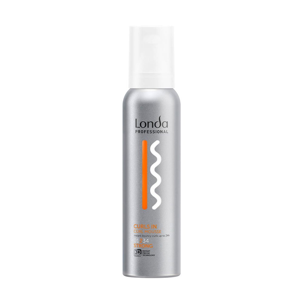 Мус для кучерявого волосся Londa Professional Curls In Curl Mousse Сильна фіксація, 200 мл